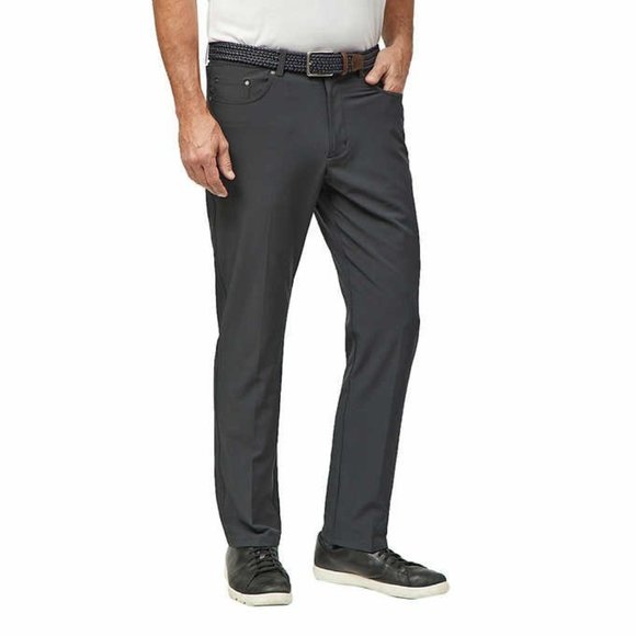 Greg Norman Men's 5 Pocket Pant‎ -Black - Picture 1 of 7
